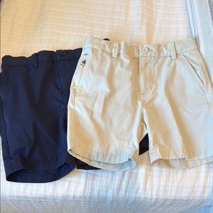 Kids Navy and Beige Shorts